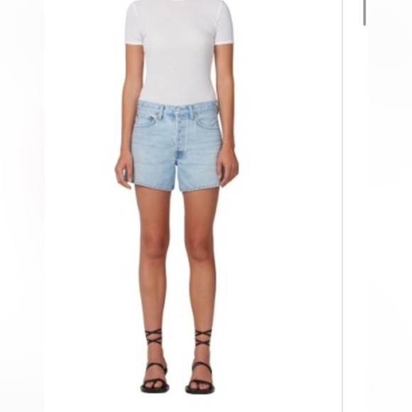 AGolde Parker Long Short Size 32 NWT - Picture 1 of 15